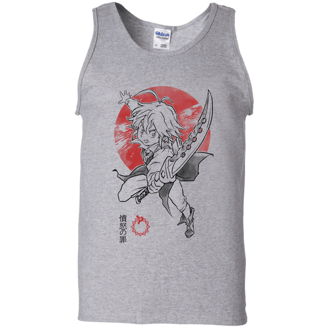 T-Shirts Sport Grey / S Dragon Wrath Men's Tank Top