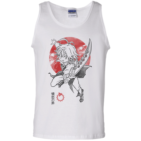 T-Shirts White / S Dragon Wrath Men's Tank Top