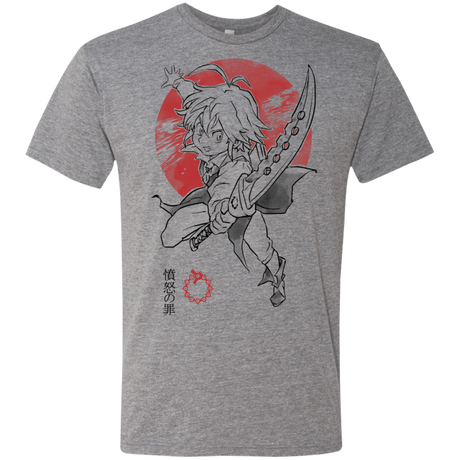 T-Shirts Premium Heather / S Dragon Wrath Men's Triblend T-Shirt