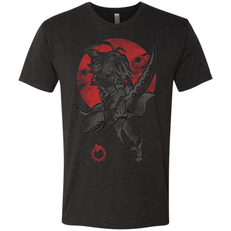 T-Shirts Vintage Black / S Dragon Wrath Men's Triblend T-Shirt