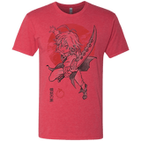T-Shirts Vintage Red / S Dragon Wrath Men's Triblend T-Shirt