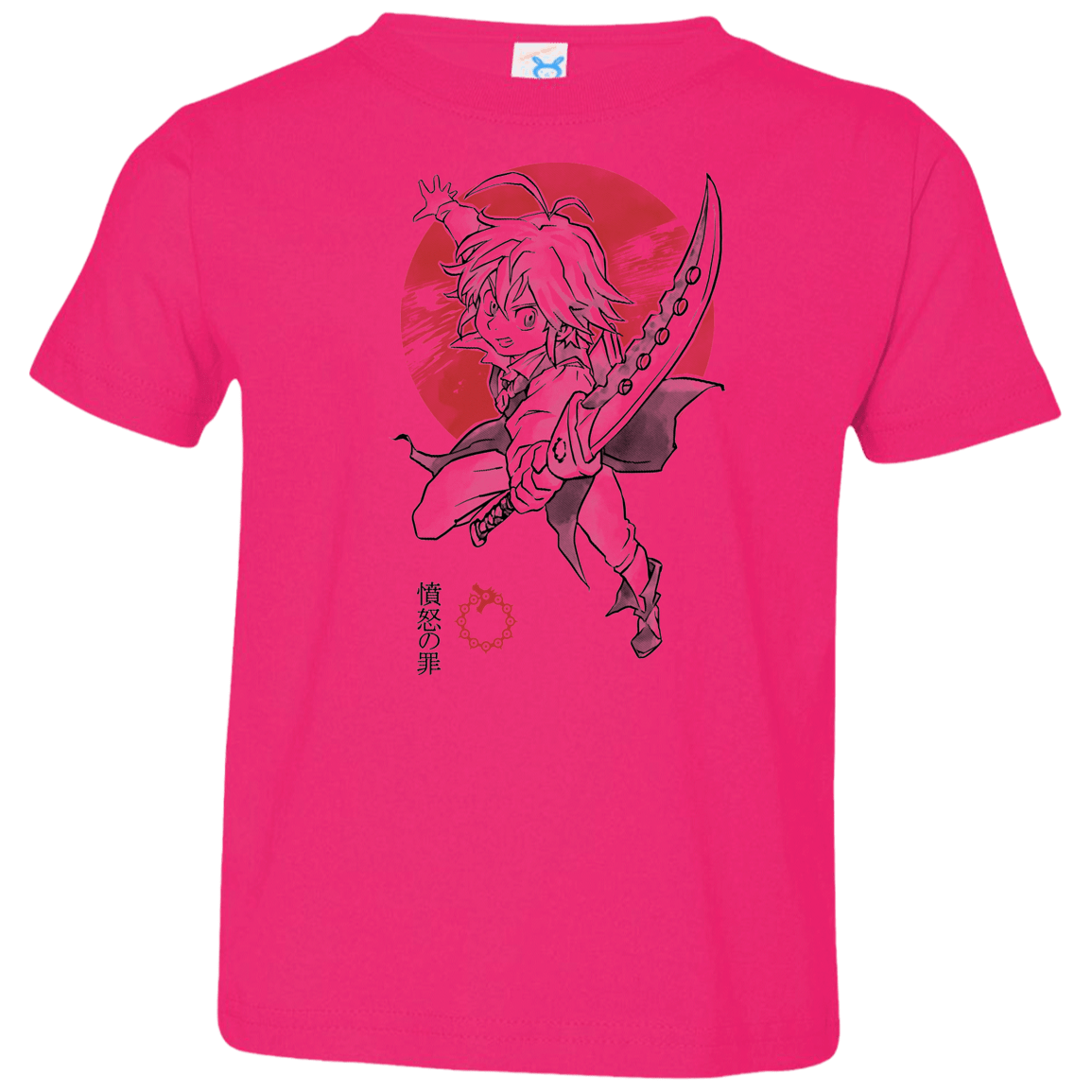 T-Shirts Hot Pink / 2T Dragon Wrath Toddler Premium T-Shirt