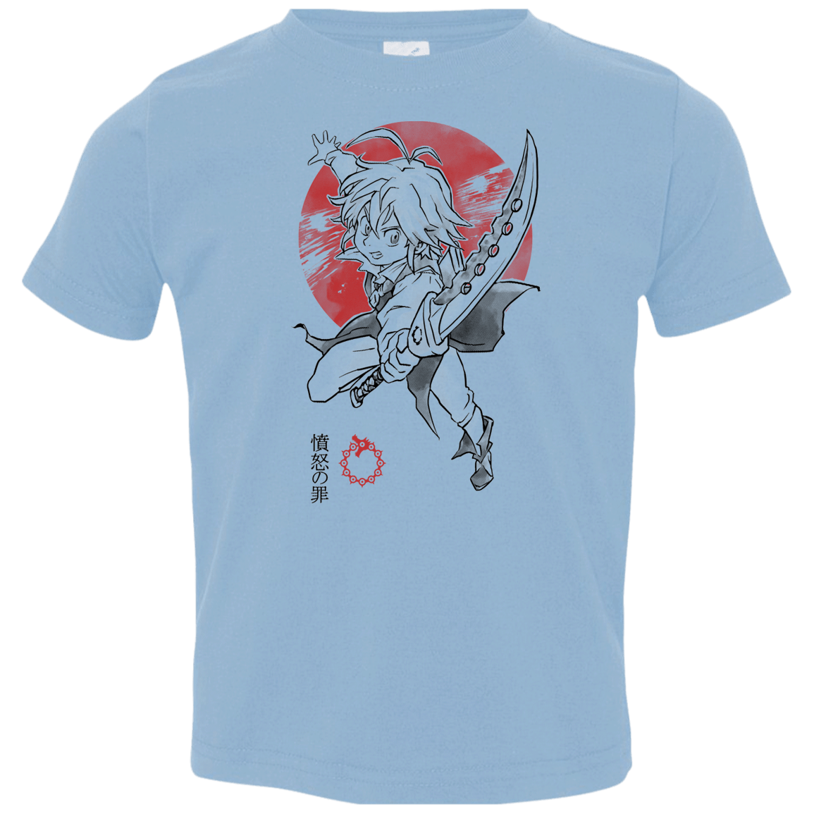 T-Shirts Light Blue / 2T Dragon Wrath Toddler Premium T-Shirt