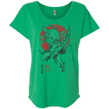 T-Shirts Envy / X-Small Dragon Wrath Triblend Dolman Sleeve