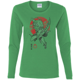 T-Shirts Irish Green / S Dragon Wrath Women's Long Sleeve T-Shirt