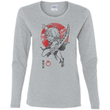 T-Shirts Sport Grey / S Dragon Wrath Women's Long Sleeve T-Shirt