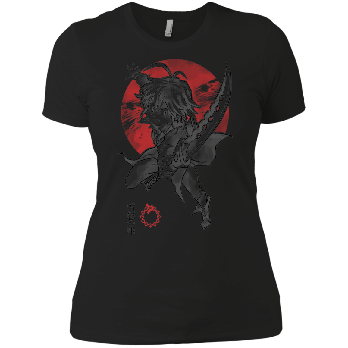 T-Shirts Black / X-Small Dragon Wrath Women's Premium T-Shirt