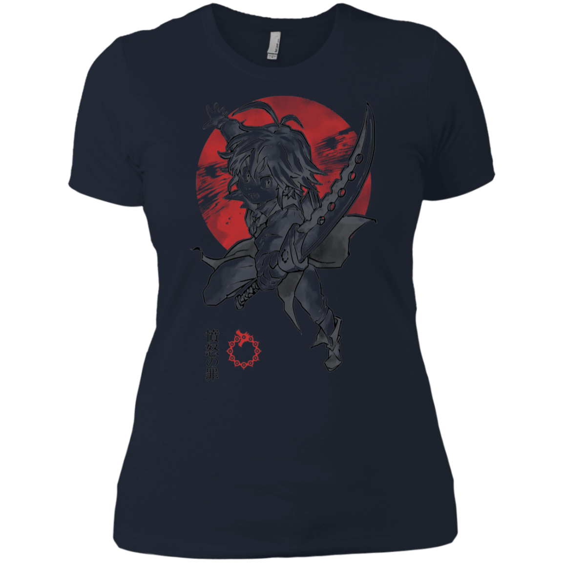 T-Shirts Midnight Navy / X-Small Dragon Wrath Women's Premium T-Shirt