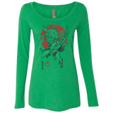T-Shirts Envy / S Dragon Wrath Women's Triblend Long Sleeve Shirt