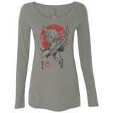 T-Shirts Venetian Grey / S Dragon Wrath Women's Triblend Long Sleeve Shirt