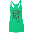 T-Shirts Envy / X-Small Dragon Wrath Women's Triblend Racerback Tank