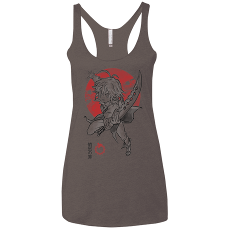 T-Shirts Macchiato / X-Small Dragon Wrath Women's Triblend Racerback Tank