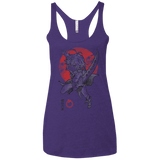 T-Shirts Purple Rush / X-Small Dragon Wrath Women's Triblend Racerback Tank