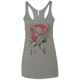 T-Shirts Venetian Grey / X-Small Dragon Wrath Women's Triblend Racerback Tank