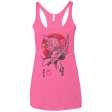 T-Shirts Vintage Pink / X-Small Dragon Wrath Women's Triblend Racerback Tank