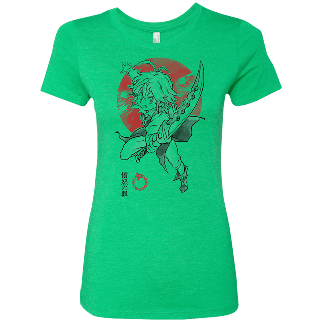 T-Shirts Envy / S Dragon Wrath Women's Triblend T-Shirt
