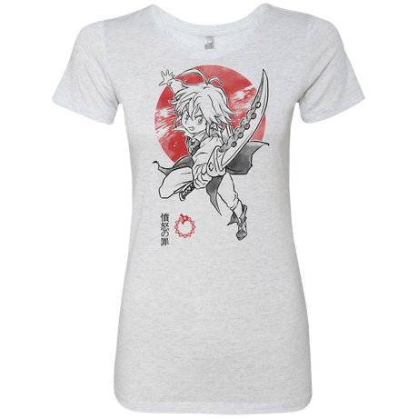T-Shirts Heather White / S Dragon Wrath Women's Triblend T-Shirt
