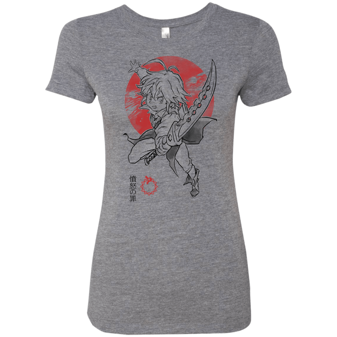 T-Shirts Premium Heather / S Dragon Wrath Women's Triblend T-Shirt