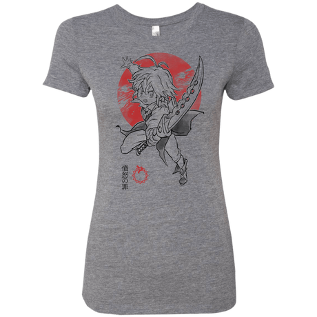 T-Shirts Premium Heather / S Dragon Wrath Women's Triblend T-Shirt