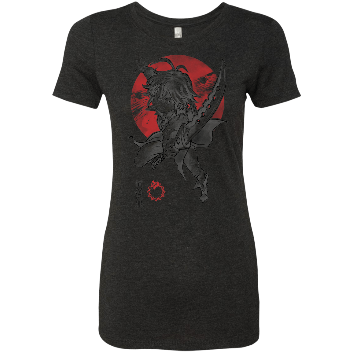 T-Shirts Vintage Black / S Dragon Wrath Women's Triblend T-Shirt