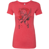 T-Shirts Vintage Red / S Dragon Wrath Women's Triblend T-Shirt