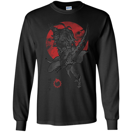 T-Shirts Black / YS Dragon Wrath Youth Long Sleeve T-Shirt
