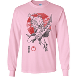 T-Shirts Light Pink / YS Dragon Wrath Youth Long Sleeve T-Shirt