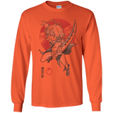T-Shirts Orange / YS Dragon Wrath Youth Long Sleeve T-Shirt