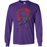 T-Shirts Purple / YS Dragon Wrath Youth Long Sleeve T-Shirt