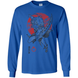 T-Shirts Royal / YS Dragon Wrath Youth Long Sleeve T-Shirt