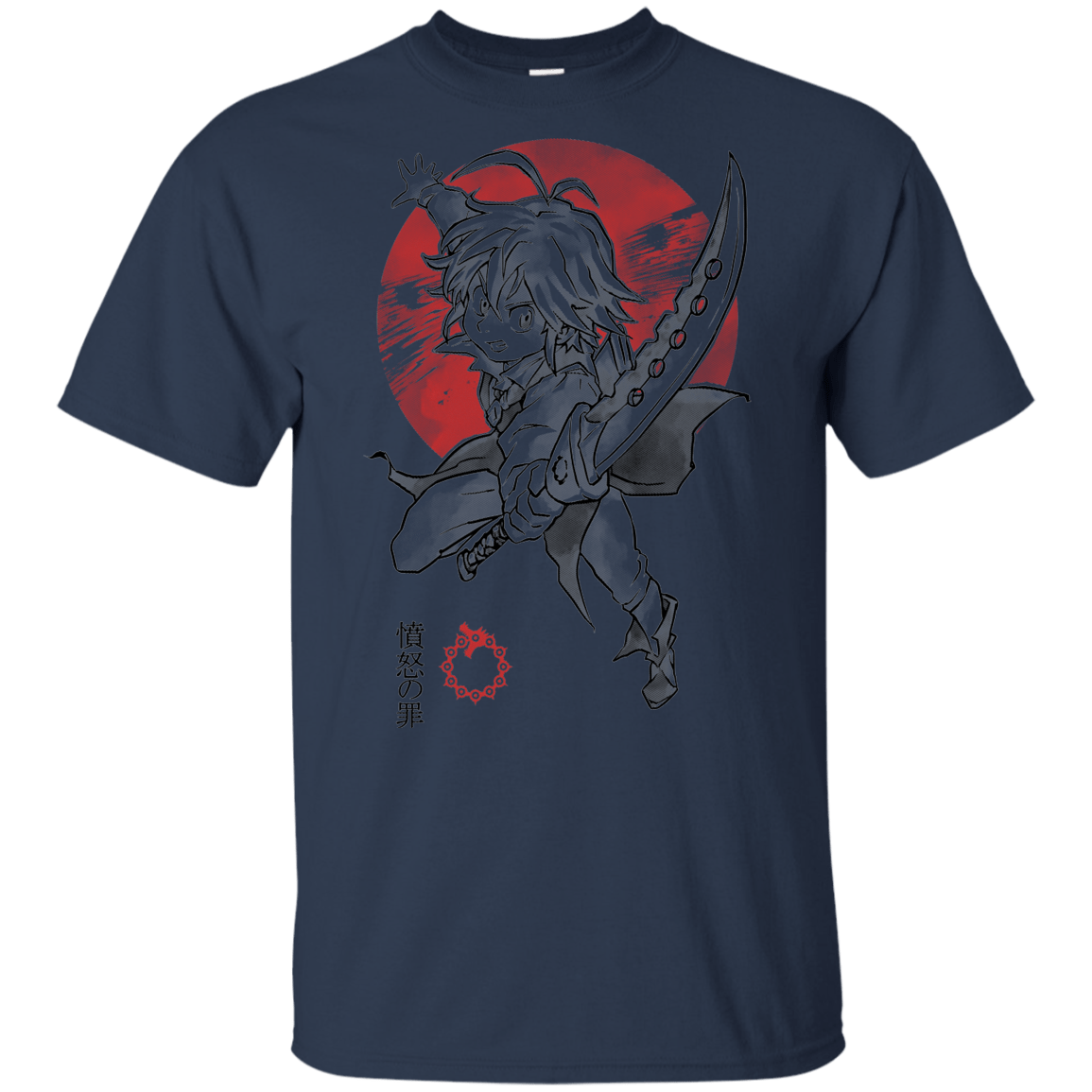 T-Shirts Navy / YXS Dragon Wrath Youth T-Shirt