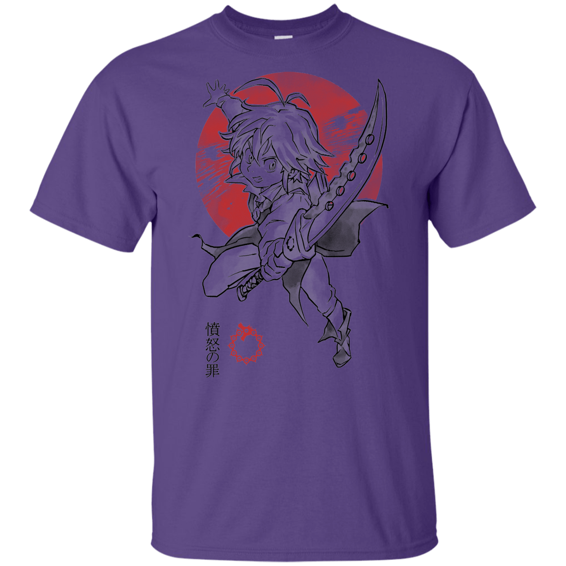 T-Shirts Purple / YXS Dragon Wrath Youth T-Shirt