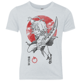 T-Shirts Heather White / YXS Dragon Wrath Youth Triblend T-Shirt