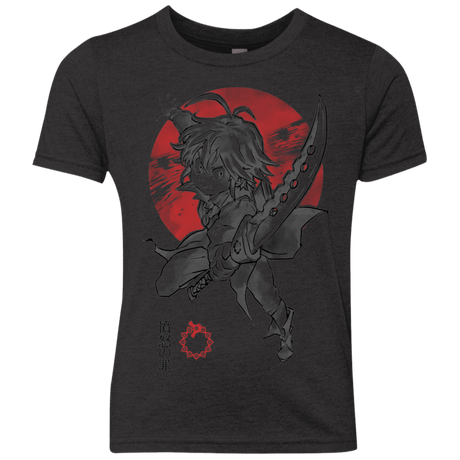 T-Shirts Vintage Black / YXS Dragon Wrath Youth Triblend T-Shirt