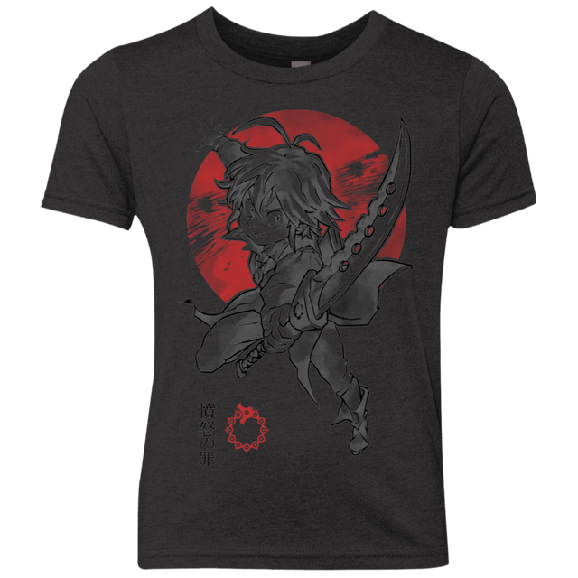 T-Shirts Vintage Black / YXS Dragon Wrath Youth Triblend T-Shirt