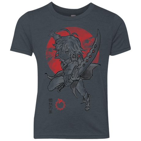 T-Shirts Vintage Navy / YXS Dragon Wrath Youth Triblend T-Shirt