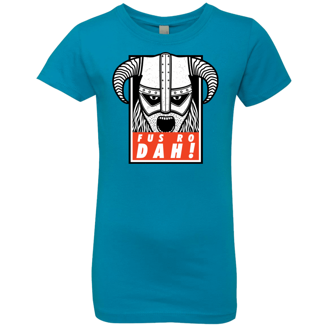T-Shirts Turquoise / YXS Dragonborn Girls Premium T-Shirt