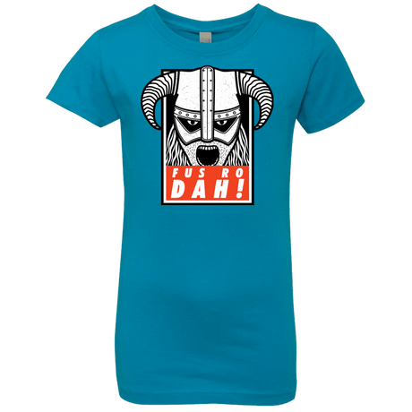 T-Shirts Turquoise / YXS Dragonborn Girls Premium T-Shirt