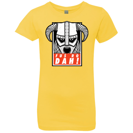 T-Shirts Vibrant Yellow / YXS Dragonborn Girls Premium T-Shirt