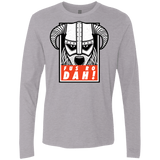 T-Shirts Heather Grey / Small Dragonborn Men's Premium Long Sleeve