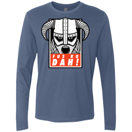 T-Shirts Indigo / Small Dragonborn Men's Premium Long Sleeve