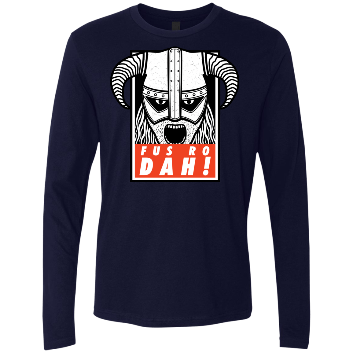 T-Shirts Midnight Navy / Small Dragonborn Men's Premium Long Sleeve