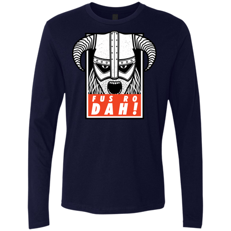 T-Shirts Midnight Navy / Small Dragonborn Men's Premium Long Sleeve