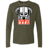 T-Shirts Military Green / Small Dragonborn Men's Premium Long Sleeve