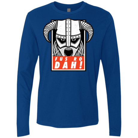 T-Shirts Royal / Small Dragonborn Men's Premium Long Sleeve