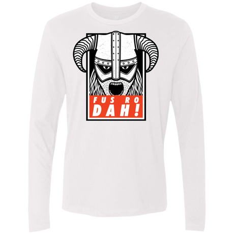 T-Shirts White / Small Dragonborn Men's Premium Long Sleeve