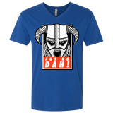 T-Shirts Royal / X-Small Dragonborn Men's Premium V-Neck