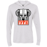 T-Shirts Heather White / X-Small Dragonborn Triblend Long Sleeve Hoodie Tee