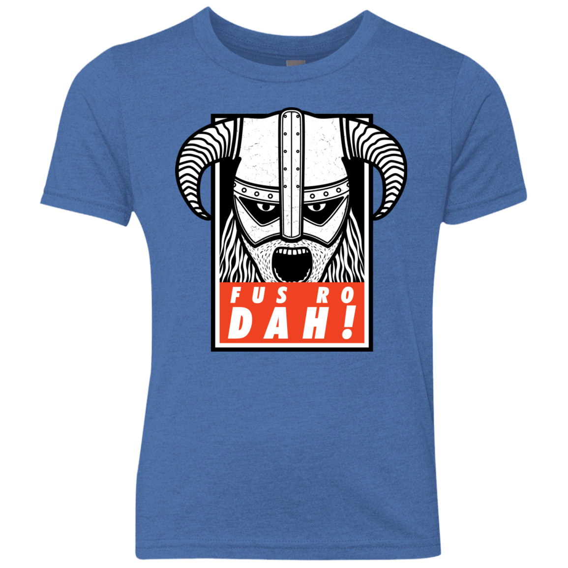 T-Shirts Vintage Royal / YXS Dragonborn Youth Triblend T-Shirt