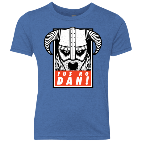 T-Shirts Vintage Royal / YXS Dragonborn Youth Triblend T-Shirt